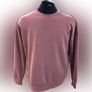 Lazypants Luxe Sueded Double Knit Crewneck Sweatshirt